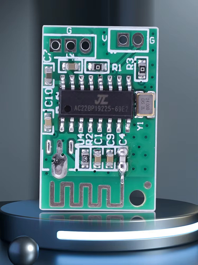 HW-104 A-6928 Bluetooth 5.0 Audio Verstärker Modul mit 3W Leistung, 3,3-5V, Grün - Bild 4