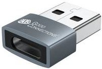 Good Connections USB-AD203 Adapter von USB-A auf USB-C in Grau - Bild 1