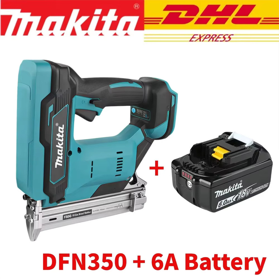 Makita Akku-Nagelpistole DFN350 kabelloser Brad-Nagler für Nägel von 10 bis 30 mm - Bild 7