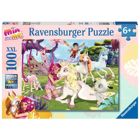 Ravensburger Kinderpuzzle Mia and me - Wahre Einhorn-Freundschaft für Kinder ab 6 Jahren