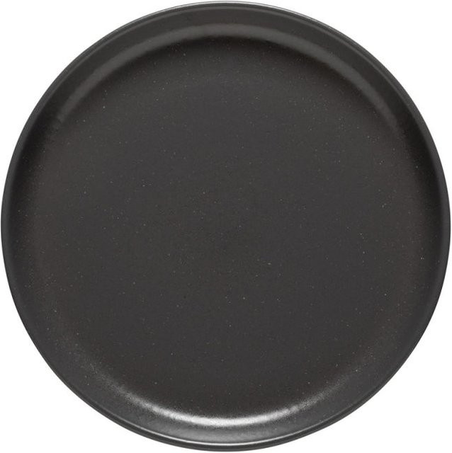 Costa Nova Runder Teller Pacifica, 12er Pack, Grau, Keramik, Durchmesser: 23,8 cm, Höhe: 2,3 cm - Bild 1