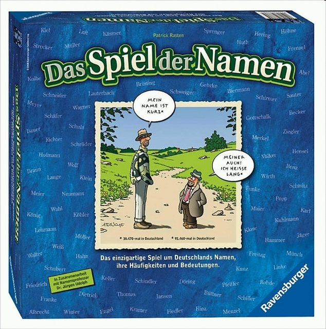 Ravensburger Das große Spiel der Namen, Grundspiel / Hauptprodukt - Bild 1
