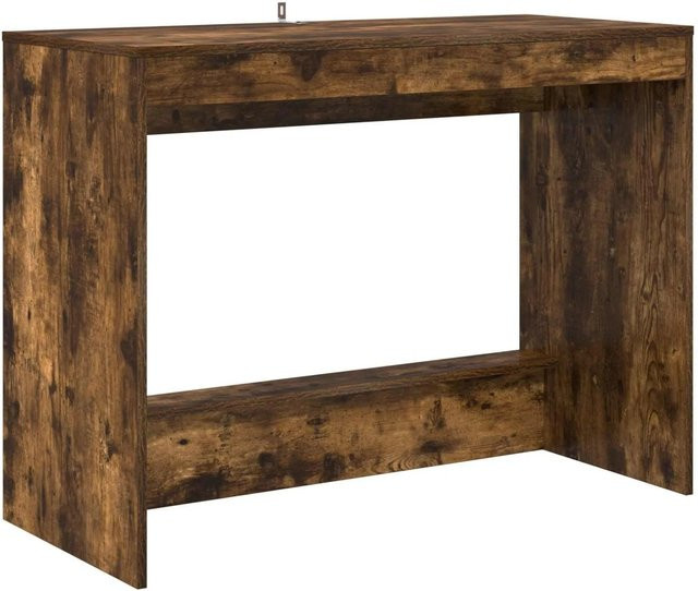 vidaXL Bett-Schreibtisch in Geräuchert Eiche, B/T/H: 100 x 45 x 75 cm - Bild 1
