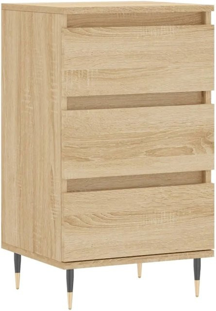 vidaXL Sideboard Sonoma Eiche Braun, B/T/H: 40 x 35 x 70 cm - Bild 1