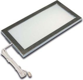Hera LED-Unterbauleuchte Sky eds-optik in Weiß mit warmweißem Licht und Fernbedienung - Bild 1