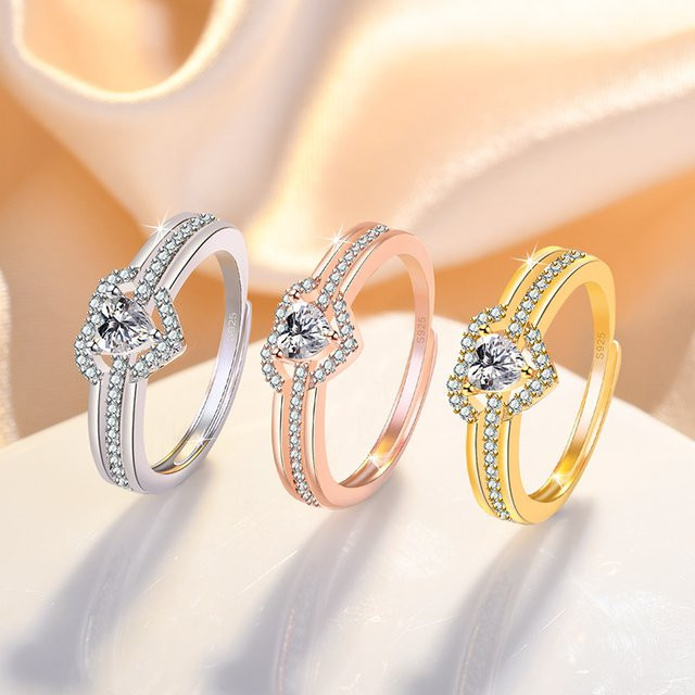 SAY Eternity-Ring, 925 Silber, Zirkonia, Damen - Bild 1
