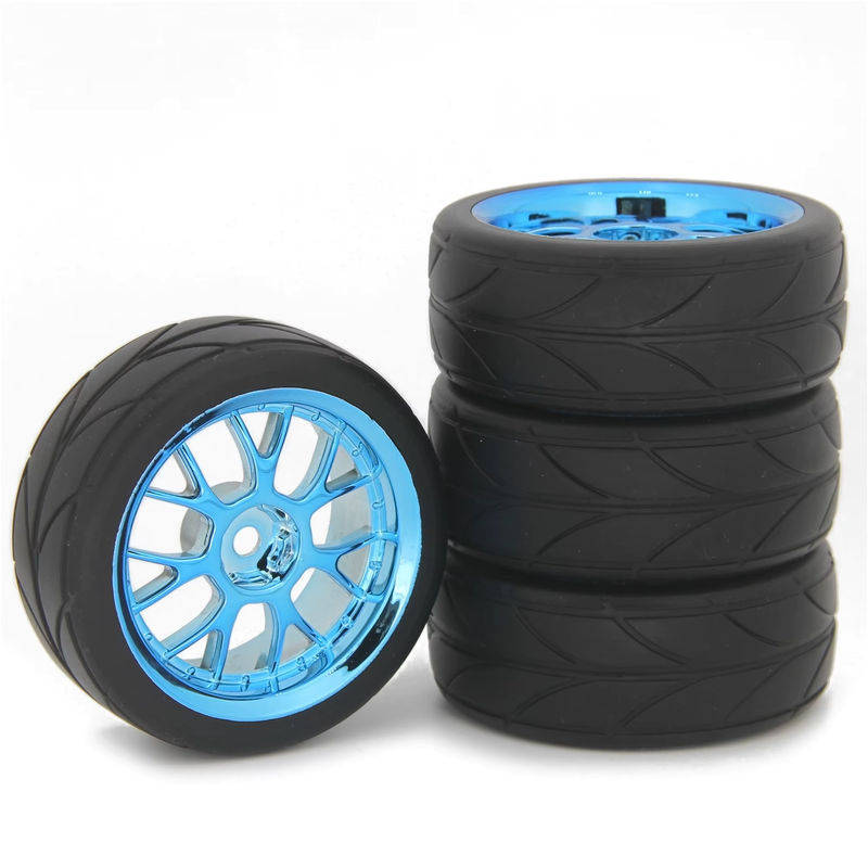 Wltoys Radreifen mit blauer Felge aus Gummi - Bild 4