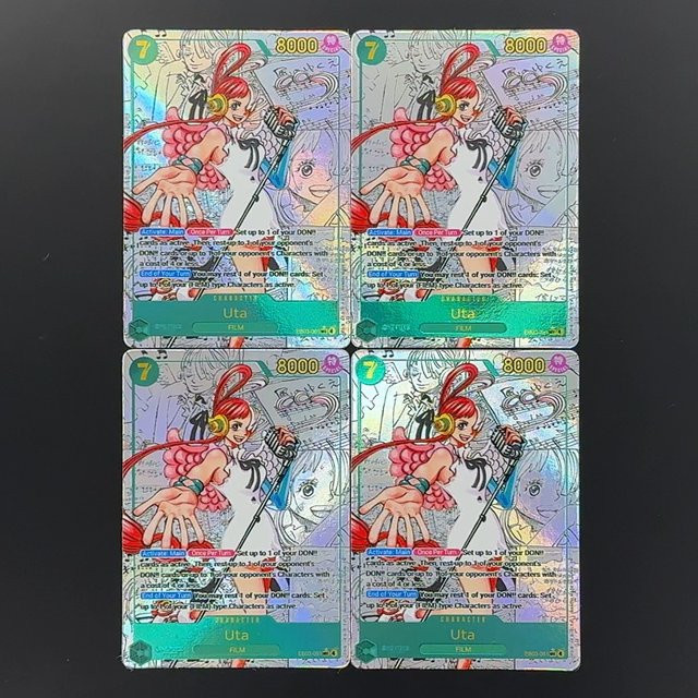 Bandai One Piece TCG Uta Charakterkarte, Sammelkarten, Englisch - Bild 1