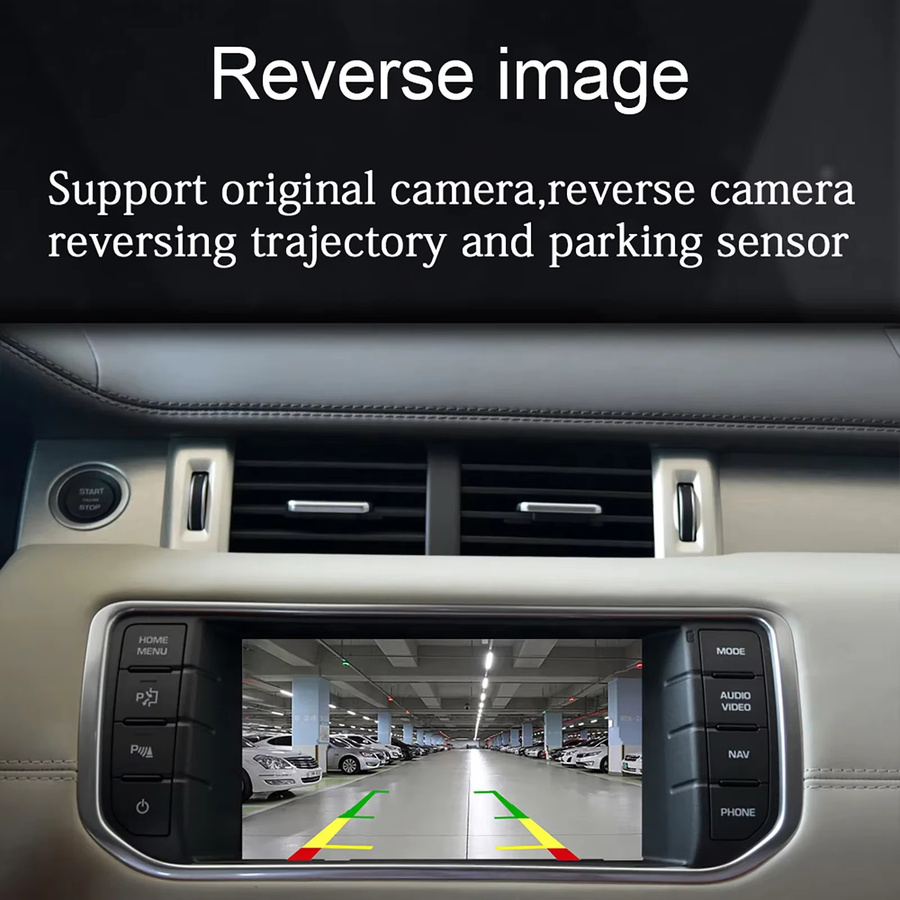 EzoneTronics Wireless Carplay und Android Auto Adapter für Land Rover und Jaguar in Schwarz - Bild 5