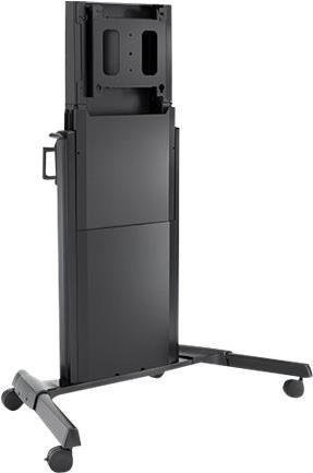 Chief XPD1U Motorisierter Mobiler Bildschirmständer XL in Schwarz mit elektrischer Höhenverstellung und Rollgestell, VESA: 200 x 200 mm bis 860 x 510 mm - Bild 1