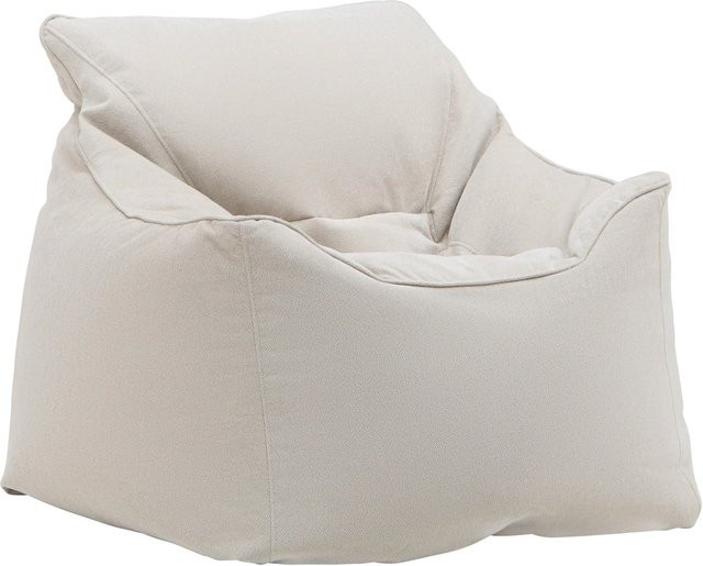 Mömax Sitzsack Storvik in Beige aus Stoff mit EPS-Polystyrol-Kügelchen für Erwachsene - Bild 1