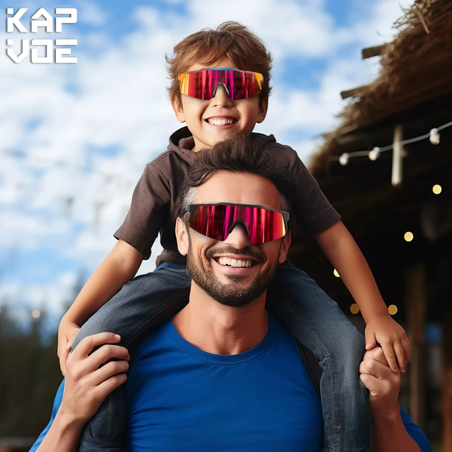 Kapvoe Sonnenbrille, Vollrand, Kunststoff, Kids - Bild 3
