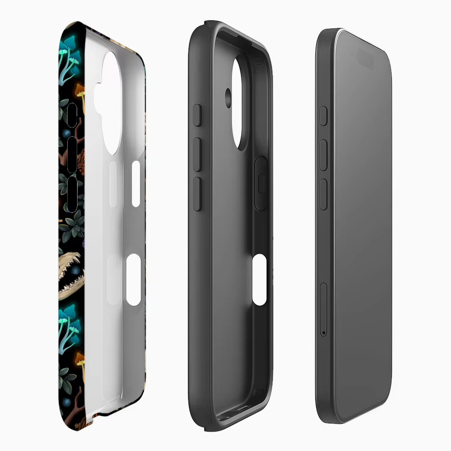 Mystic Forest Handyhülle für iPhone 17 16 15 14 13 12 Pro Max Plus mit doppelschichtiger Rückseite in Multicolour - Bild 2