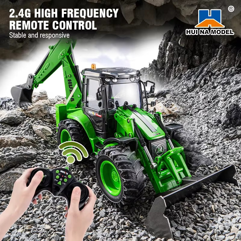 Huina 1579 RC Bagger, Baggerlader, 1:14, ferngesteuert - Bild 5
