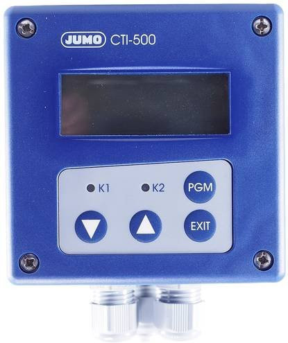 Jumo Induktiver Leitfähigkeits-, Konzentrations- und Temperatur-Messumformer in Blau 00445845 - Bild 1