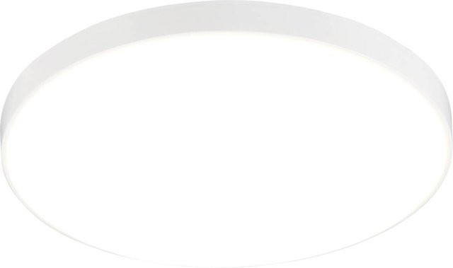 Reality LED Deckenleuchte in Weiß aus Kunststoff für Wohnzimmer, Schlafzimmer und Flur - Bild 1