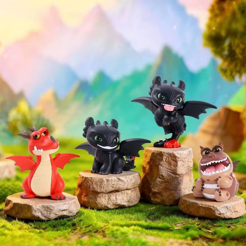 Bandai How to Train Your Dragon Zahnlos Actionfiguren, Mystery Box - Bild 3