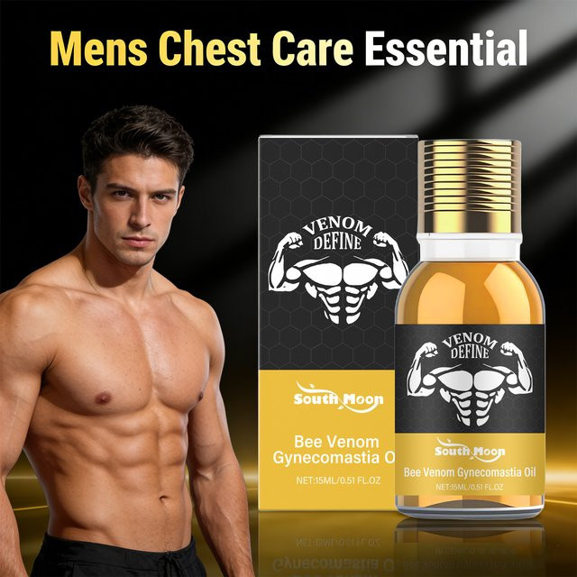 South Moon Brustmuskel-Massageöl, 15 ml, Herren - Bild 1