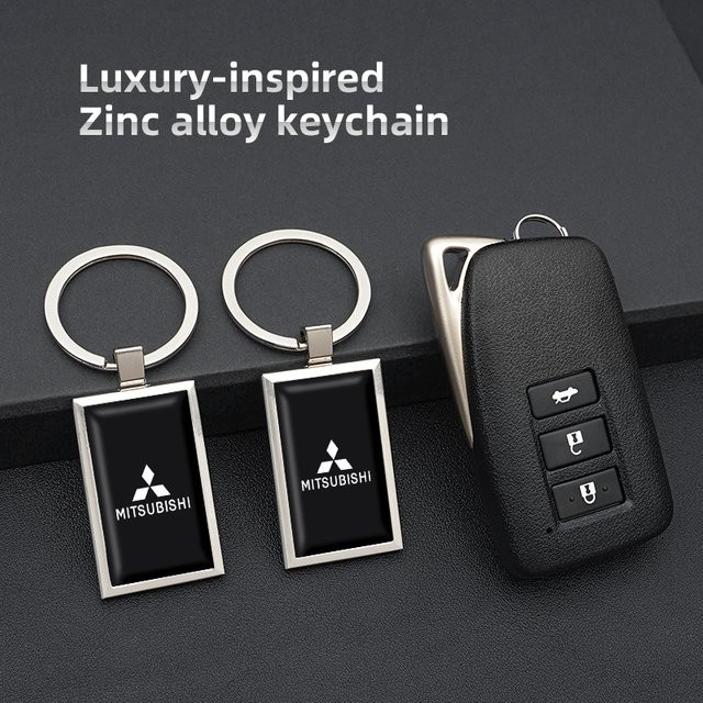 Mitsubishi Schlüsselanhänger, Zinklegierung, Unisex - Bild 1