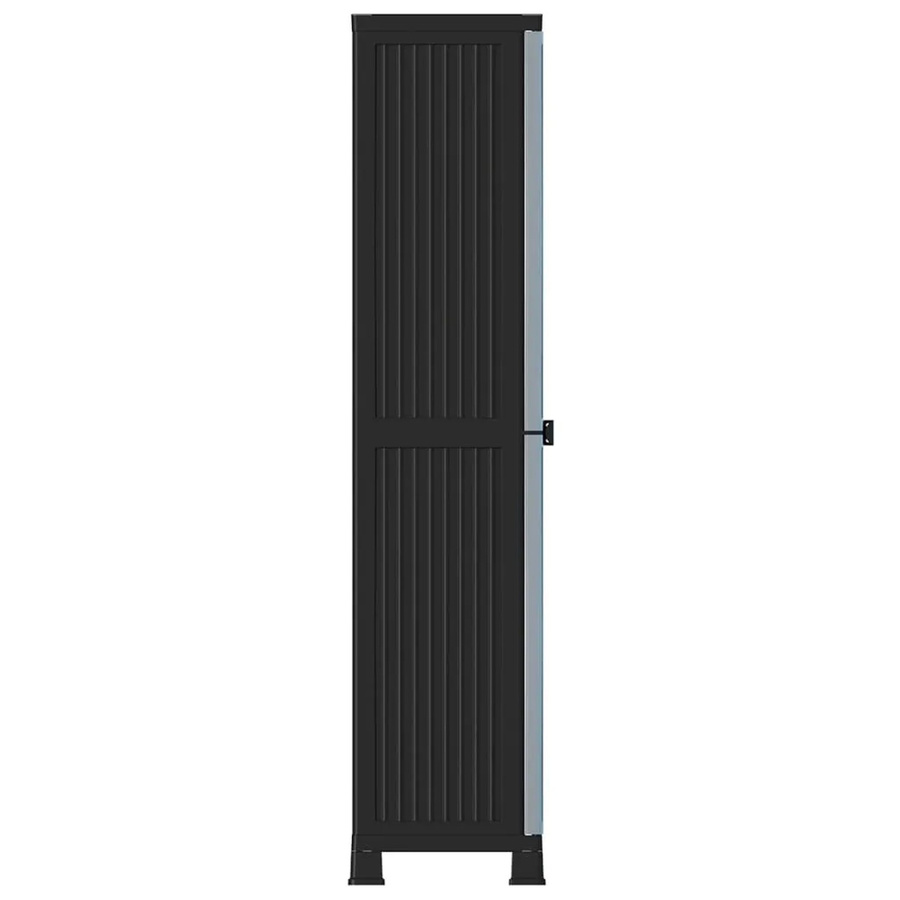 vidaXL Kunststoffschrank grau B/T/H: 68 x 39 x 171,5 cm - Bild 2