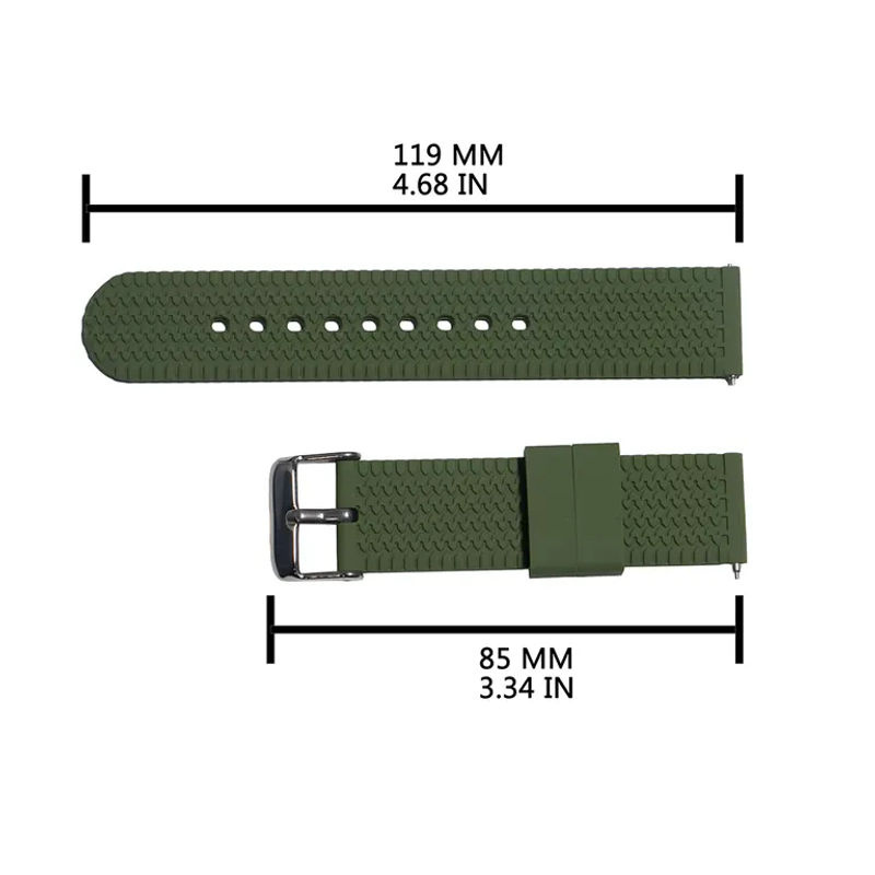 FancyWrist Uhrenarmband Silikon, Reifenprofil - Bild 3