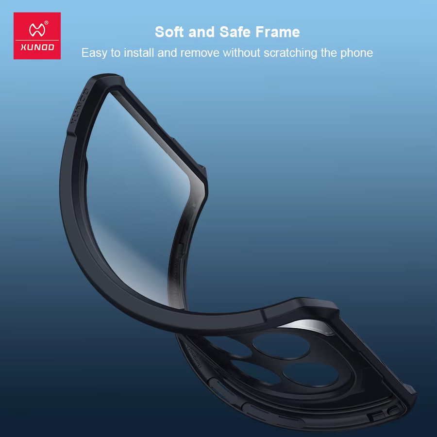 Xundd Stoßfeste Schutzhülle für Xiaomi POCO X7 Pro und POCO X7, Transparente TPU+Acryl Abdeckung mit Airbag-Schutz - Bild 4