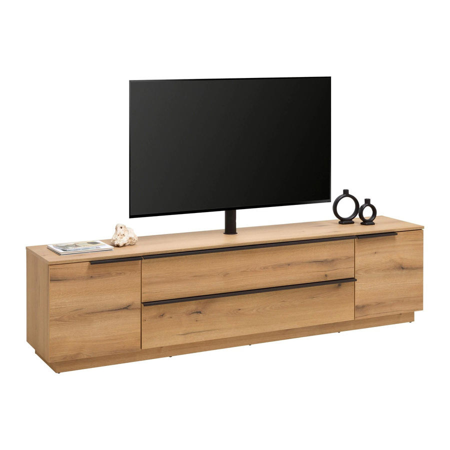 Mömax TV-Element Neo in Eichefarben, modernes Design für dein Wohnzimmer, B/T/H: 210 x 53 x 40 cm - Bild 2