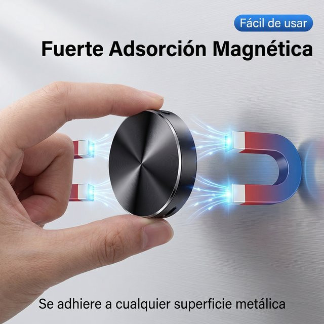 STTWUNAKE Mini Sprachaktivierter Rekorder mit eingebautem Magnet als digitales Audio-Aufnahmegerät und Diktiergerät - Bild 1