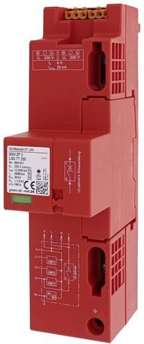 DEHN Überspannungsschutz-Ableiter 909831 DSH ZP 2 LSG TT 255 in Rot - Bild 1