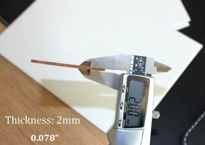 STORKFLY Bambus-Visitenkarten für DIY-Bastelprojekte und Lasergravur, 2 mm Dicke - Bild 3