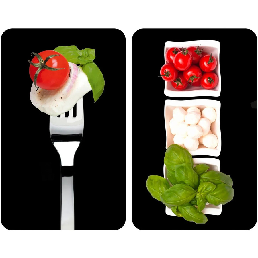 Wenko Herdabdeckplatte Universal Caprese 2er Set - Bild 1
