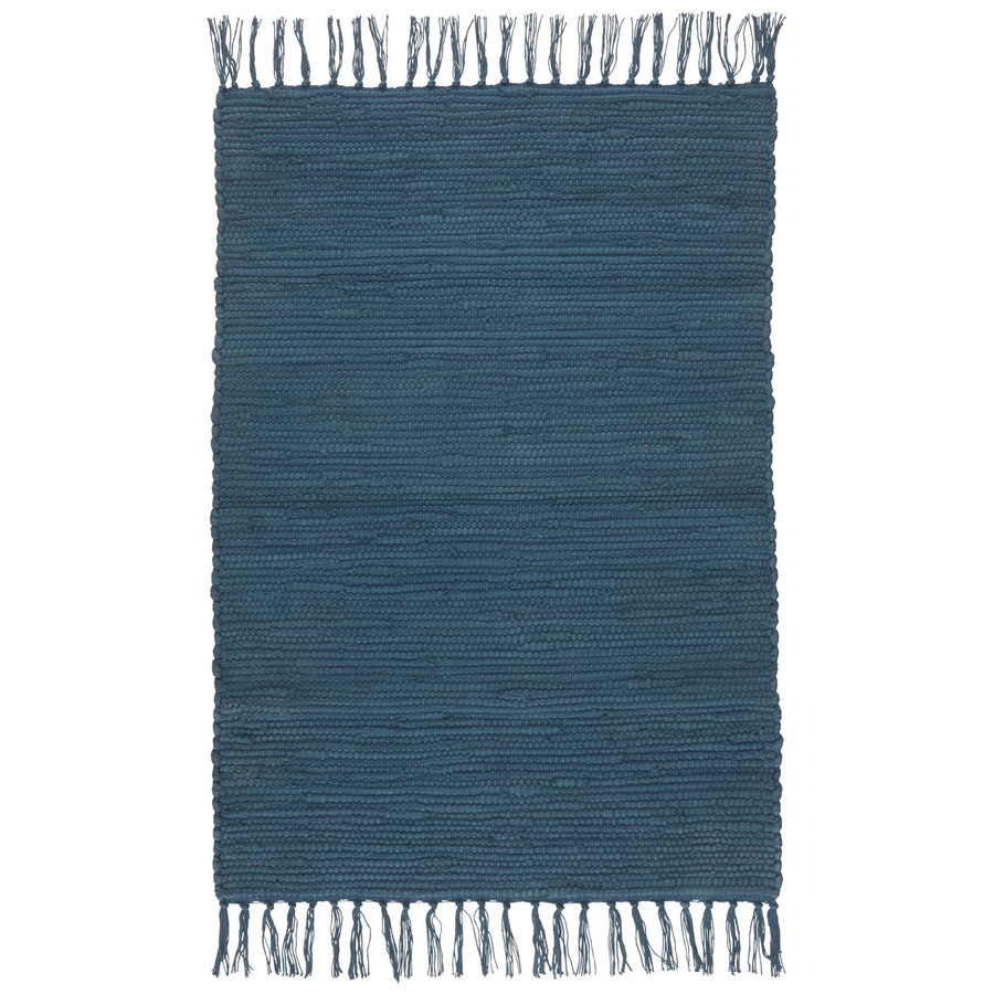 Mömax Fleckerlteppich Julia 2 Patchwork Teppich Dunkelblau B: 70 cm, T: 130 cm - Bild 2