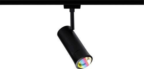 Paulmann URail Hochvolt-Schienensystem-Leuchte, 4.5W, Schwarz matt, dimmbar, ZigBee, RGB