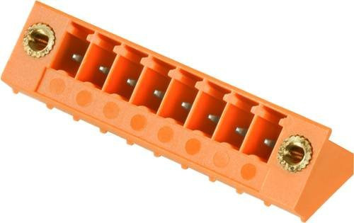 Weidmüller Stiftgehäuse-Platine BC/SC in Orange, 50 Stück, Rastermaß: 3.81 mm - Bild 1