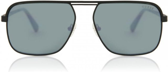 Guess GU6939 Sonnenbrille, Herren, Vollrand, Square, Metall, Schwarz - Bild 1