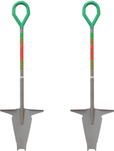 Starlyf Wurzelspaten mit Säge Root Digger aus einem Guss - Bild 1