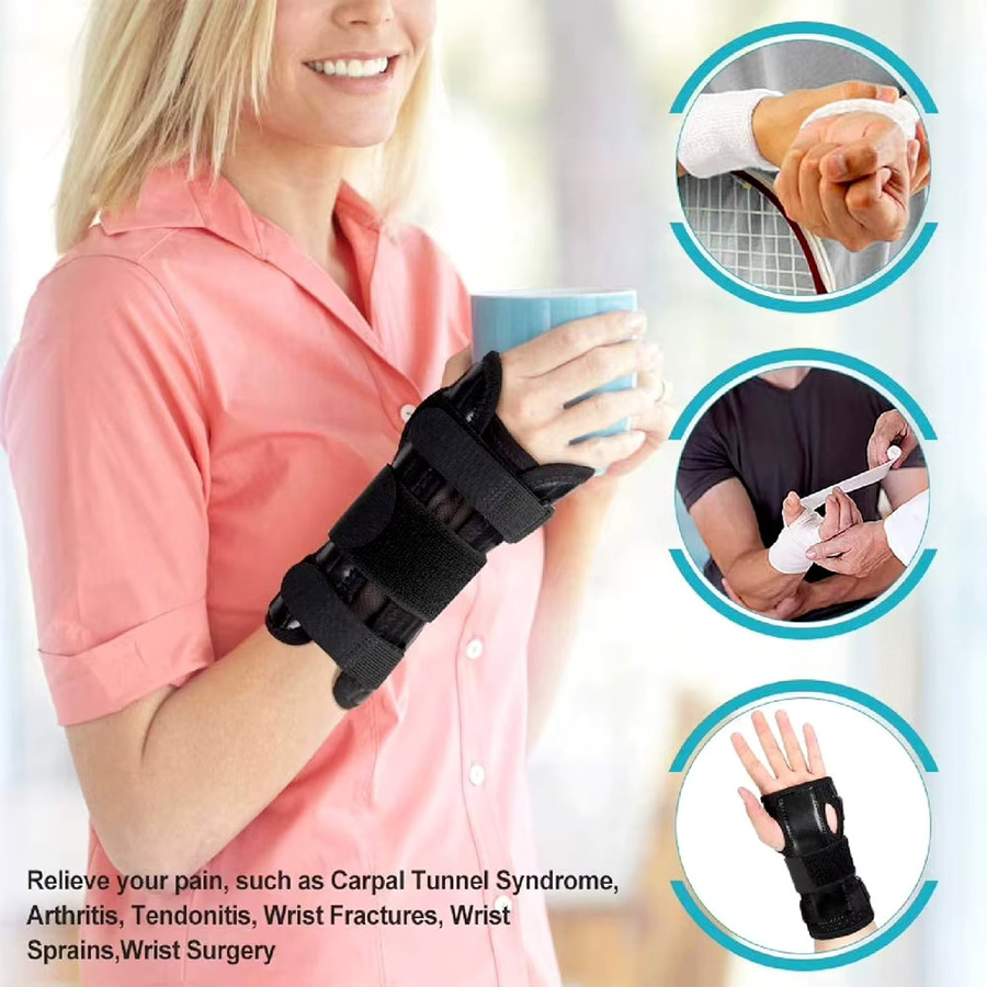 Tcare Handgelenkstütze mit Metallschiene, Unisex - Bild 6