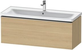 Duravit Waschtischunterschrank D-Neo in Beige Matt, B/T/H: 118,4 x 45,2 x 44 cm - Bild 1