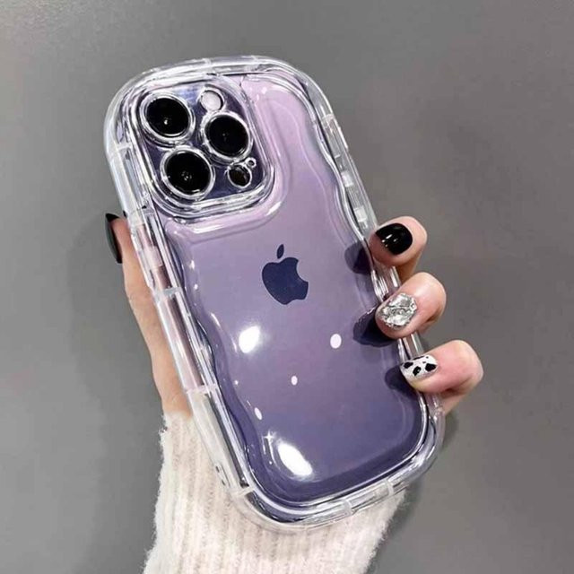 FUCHU Transparente Handyhülle mit Kameraschutz und Airbag-Abdeckung für iPhone 17, 16, 15, 14, 13, 12, 11 Pro Max Plus und Pro - Bild 1