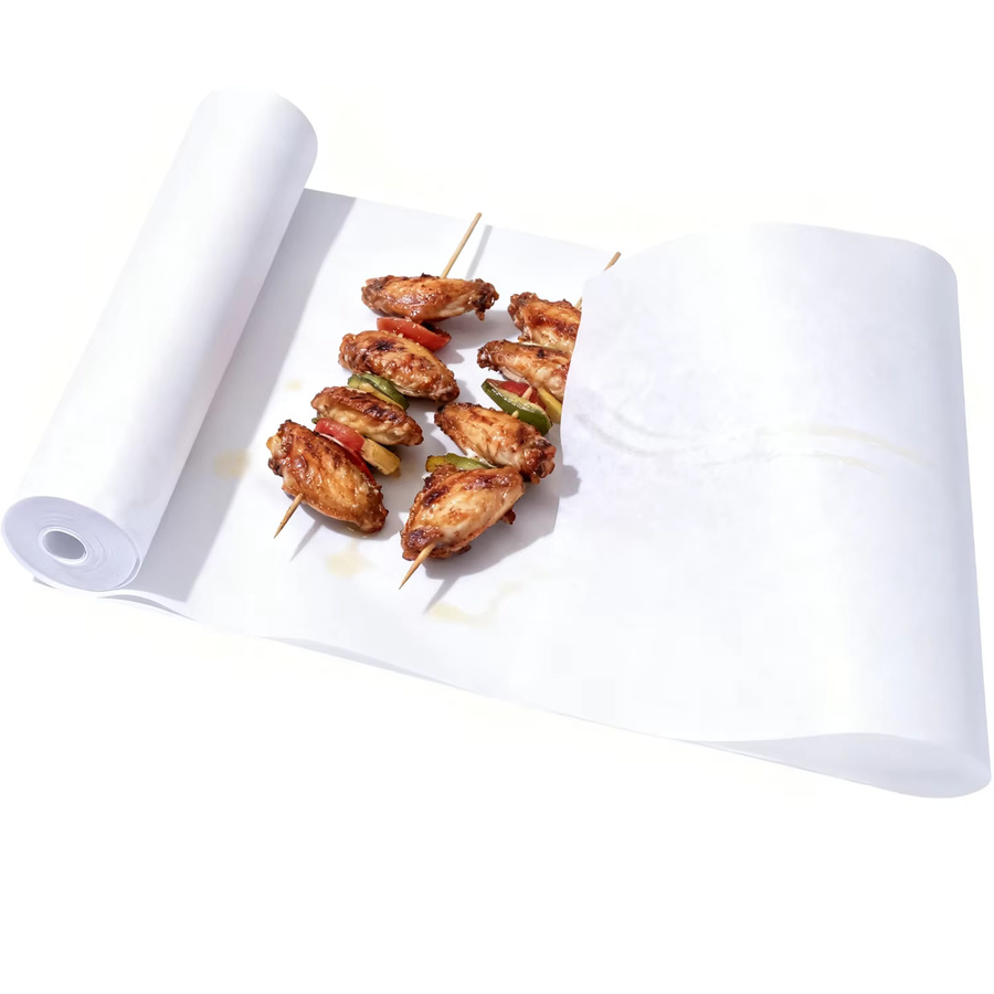 Ungewachstes Metzgerpapier zum Räuchern von Fleisch und Barbecue, pfirsichfarbenes Einwickelpapier für Brisket, Breite: 30 cm, Länge: 10 m - Bild 3