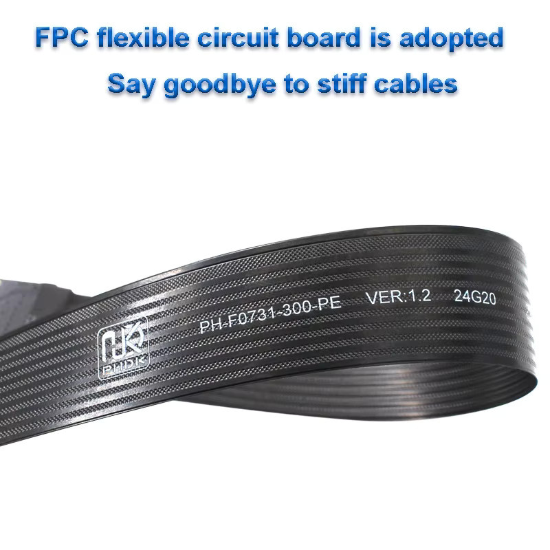 T.F.SKYWINDINTL M.2 NVMe PCIe 4.0 Erweiterungskabel NGFF M-Key für SSD Formfaktoren 2230 2242 2260 2280 in Schwarz - Bild 3
