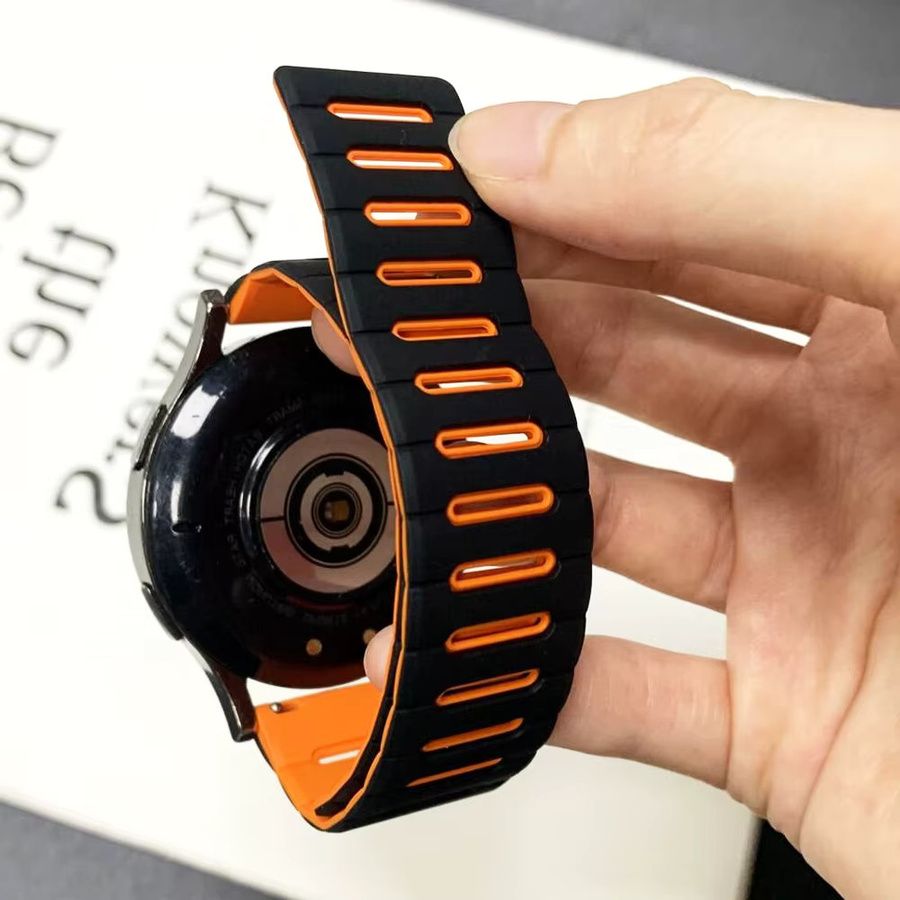 Xiaomi Uhrenarmband, Silikon, orange, Unisex, 22 mm - Bild 2