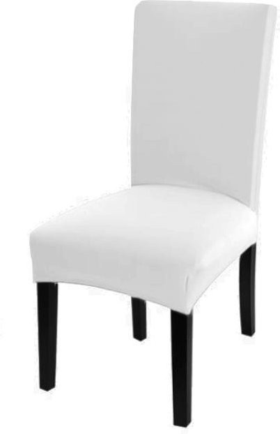 RTTIME Stuhlbezug aus elastischem Spandex in Weiß für Esszimmer und Hochzeitsbankette - Bild 1
