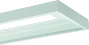 Ridi-Leuchten Metallrahmen weiß ZBS-AR FPL-EE 1245 - Bild 1