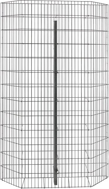 Bellissa Trapezgabione Pronto Sichtschutz, Farbe: Grau, Verzinkt, B/T/H: 180 x 114,5 x 23,5 cm - Bild 1