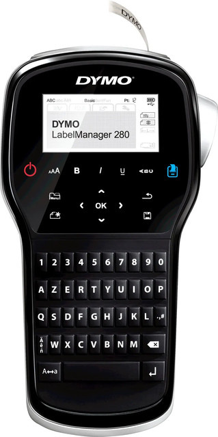 DYMO LabelManager 280 Kit Beschriftungsgerät mit Hardcase für D1 Schriftbänder - Bild 4