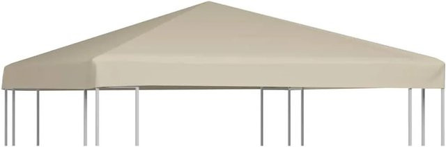 vidaXL Pavillondach aus Polyester in Beige mit 3x3 m Grundfläche - Bild 1