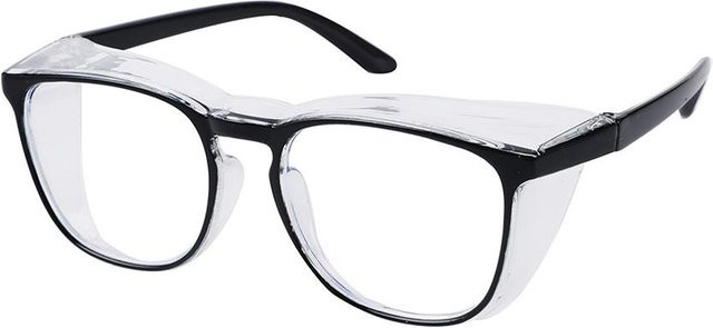 Rokodil Sicherheitsbrille transparent mit Antibeschlag-Linse und kratzfester Beschichtung für Damen und Herren - Bild 1