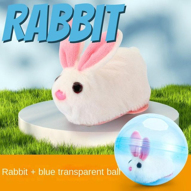 Pawly Elektrischer Kaninchen Hamster Rollball, Haustierspielzeug - Bild 1