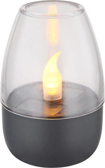 Globo LED-Solarleuchte Dunkelgrau - Bild 1
